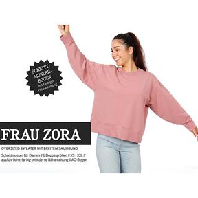 FRAU ZORA Oversized Jumper with Deep Waistband | Studio Schnittreif | XS-XXL, 