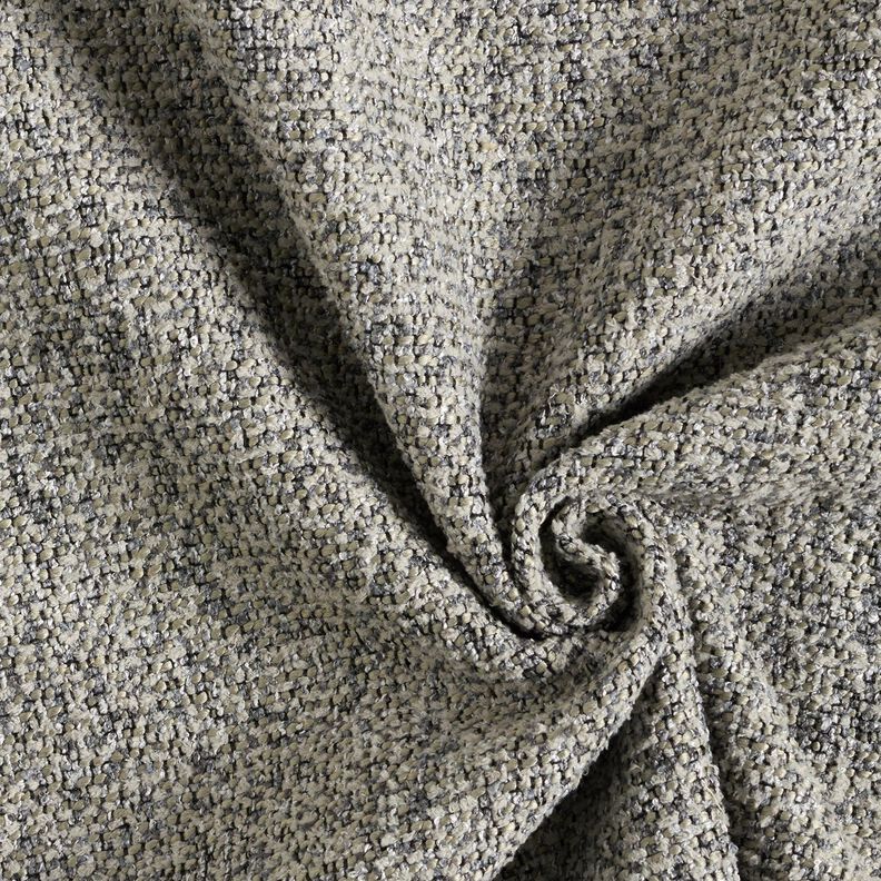 Upholstery Fabric Colourful Weave – slate grey/light grey,  image number 1