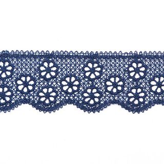Guipure Bobbin Lace - marine, 