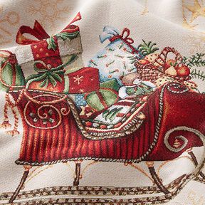 Tapestry Decor Fabric Panel Ice Skates – beige, 