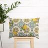 Decor Fabric Tapestry Fabric lemon tiles – natural/lemon yellow,  thumbnail number 6