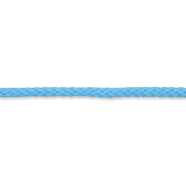 Cotton cord [Ø 5 mm] – light wash denim blue,  image number 2