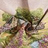 Decorative Panel Tapestry Fabric romantic cottage – light beige/lavender,  thumbnail number 3