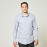 Cotton Vichy check 0,5 cm – light wash denim blue/white,  thumbnail number 8