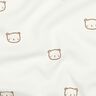 Waffle Jersey little bear | Poppy Fabrics – offwhite/fawn,  thumbnail number 2