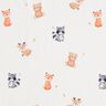 GOTS Cotton Jersey Baby Animals Digital Print – ivory,  thumbnail number 1