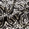 Blouse fabric abstract large pattern – black/white,  thumbnail number 2