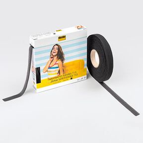 Seam Tape flexible T 15 [15 mm] | Vilene – black, 