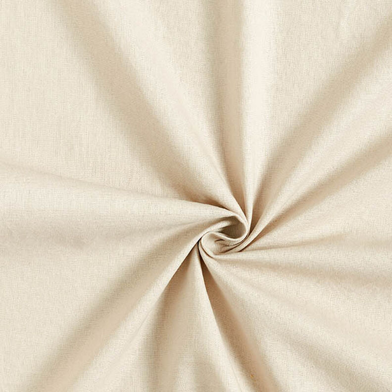 Linen Cotton Blend Plain – beige,  image number 1