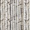 Decor Fabric Half Panama birch trunks – light grey,  thumbnail number 1