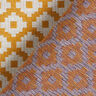 Outdoor fabric jacquard rhombus – mustard,  thumbnail number 4
