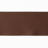 Satin Ribbon [50 mm] – dark brown,  thumbnail number 1