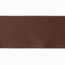 Satin Ribbon [50 mm] – dark brown,  thumbnail number 1