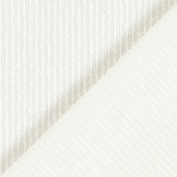 Curtain Fabric Stripes Effect Thread 300cm – white,  image number 3