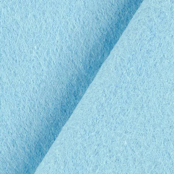 Felt 90 cm / 1 mm thick – light blue,  image number 3