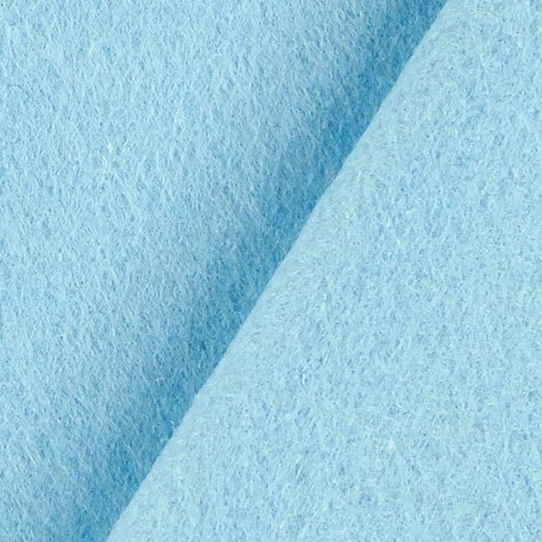 Felt 90 cm / 1 mm thick – light blue,  image number 3