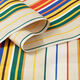 Outdoor Deckchair fabric Longitudinal stripes, 44 cm – natural,  thumbnail number 2