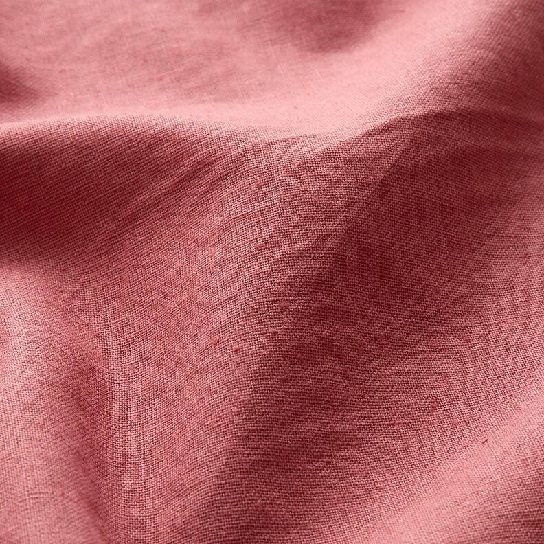 washed linen cotton blend – pale berry,  image number 2