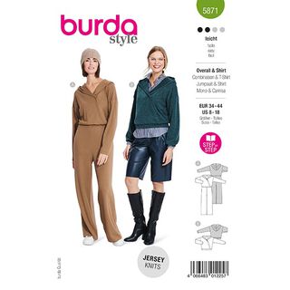 Jumpsuit / Shirt | Burda 5871 | 34-44, 