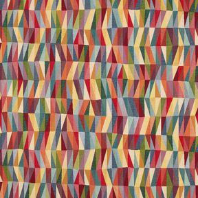 Decor Fabric Tapestry Fabric graphic zigzag – light beige/carmine, 