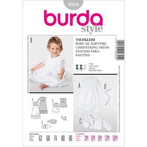 Christening Robe / Jacket, Burda 9804, 