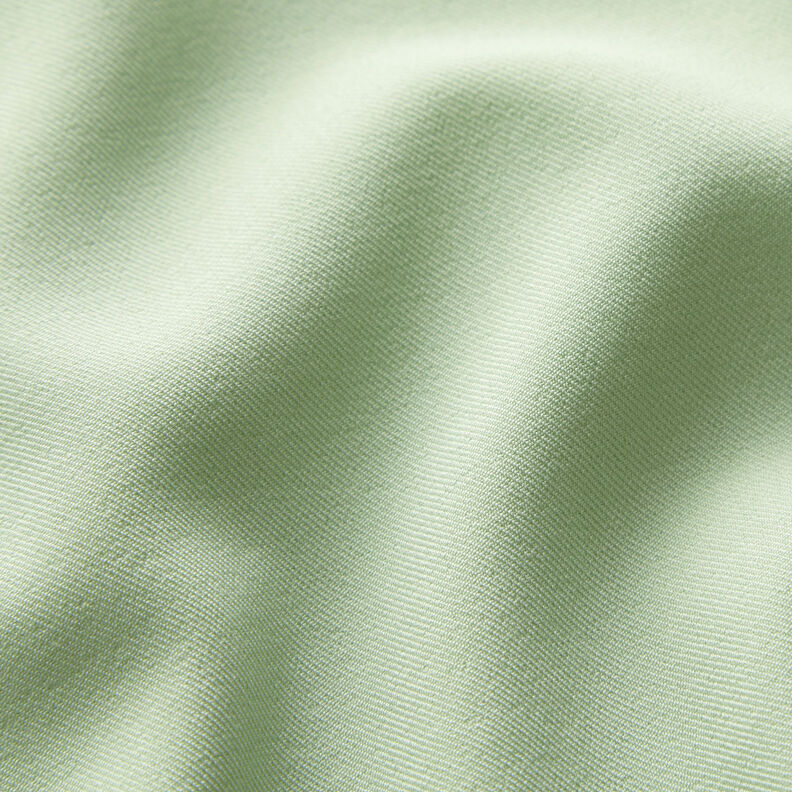 Light stretch trouser fabric plain – pastel green,  image number 2