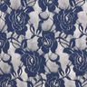 Soft Mesh Lace roses – navy blue,  thumbnail number 1