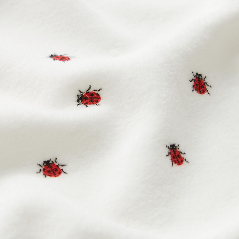Nicky Velour ladybird – offwhite,  image number 2