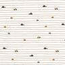 Cotton Jersey Mini vehicles on stripes – offwhite,  thumbnail number 1