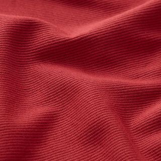 GOTS 2x2 Ribbing | Tula – raspberry, 