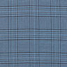 viscose fabric Glen Plaid – blue,  thumbnail number 1