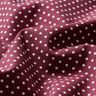 Cotton Poplin Mini polka dots – burgundy/white,  thumbnail number 2