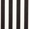 Outdoor Fabric Canvas Block Stripes – black/ivory,  thumbnail number 1