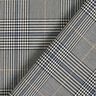 Glen Plaid Stretch Viscose – grey/indigo,  thumbnail number 4