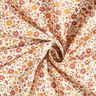 Cotton Poplin Autumn Flowers – white/burgundy,  thumbnail number 3