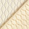 Knit Fabric Crochette – offwhite,  thumbnail number 5