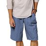 Denim-Look Cotton Chambray – navy blue,  thumbnail number 5