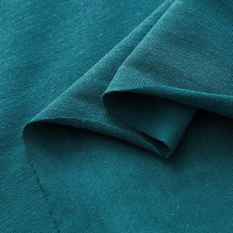 Bamboo Viscose Jersey Plain – petrol,  image number 4