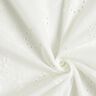 Broderie Anglaise large flower tendrils – white,  thumbnail number 3