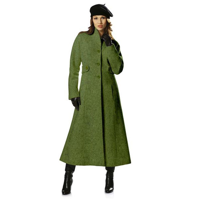 Fulled woollen loden – green,  image number 4