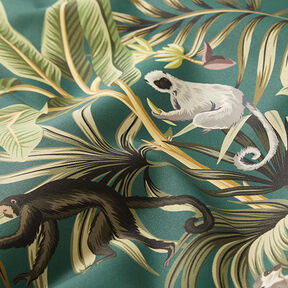 Outdoor Fabric Canvas Capuchin Monkey – green, 