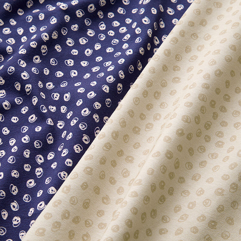 Loops Cotton Jersey – indigo,  image number 5