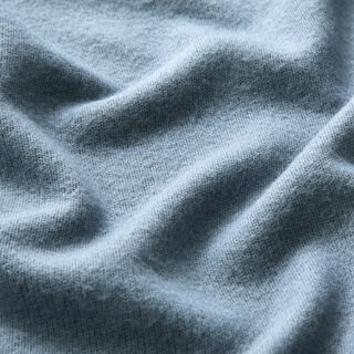 Fine Knit Jersey Plain – steel blue, 