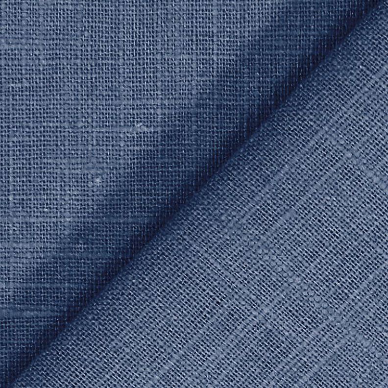 Linen fabric Ramie mix medium – blue grey,  image number 3