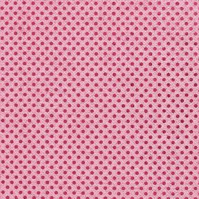 Sequin fabric, small dots – pink, 
