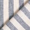 Linen Blend Stripes &ndash; natural/navy blue,  thumbnail number 4