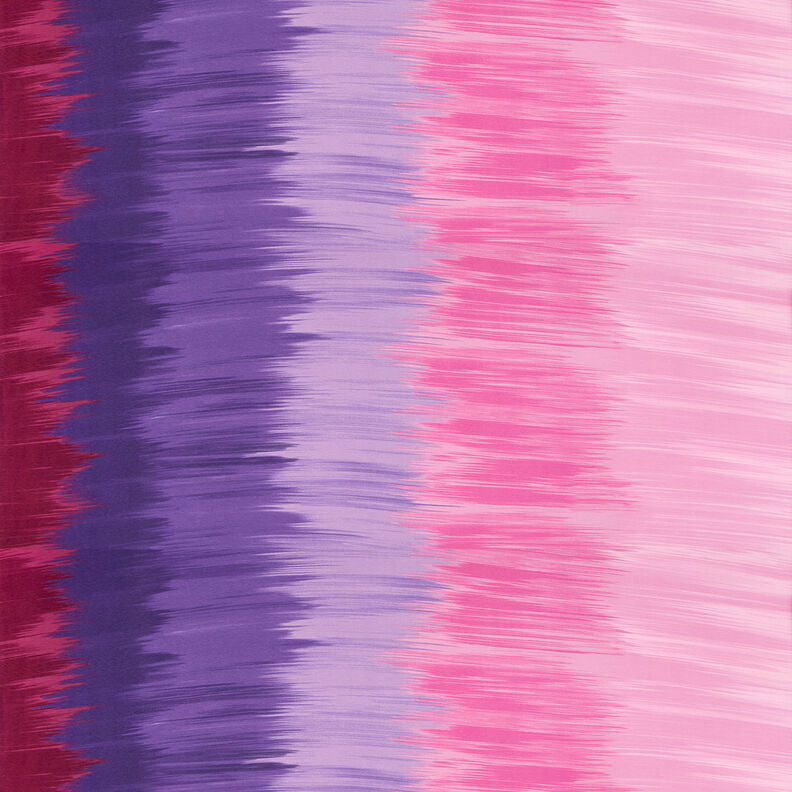 Viscose Jersey Colour gradient vertical stripes – aubergine/mauve,  image number 1