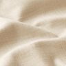 Linen fabric Stretch – beige,  thumbnail number 2