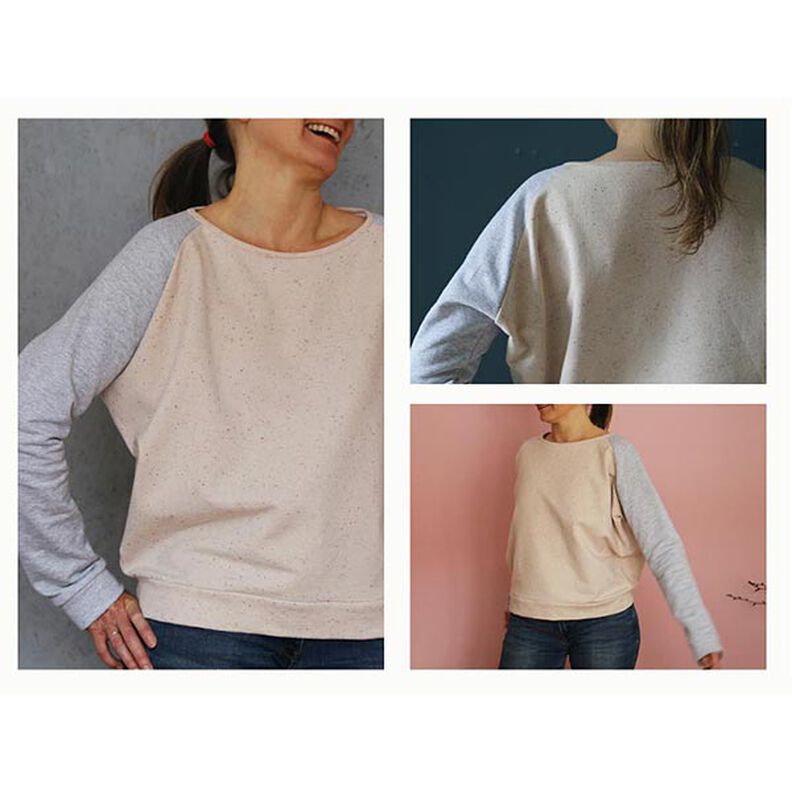 FRAU MONA Raglan Jumper with Narrow Sleeves | Studio Schnittreif | XS-L,  image number 2