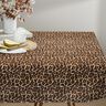 Coated Cotton fine leopard print – brown/black,  thumbnail number 6